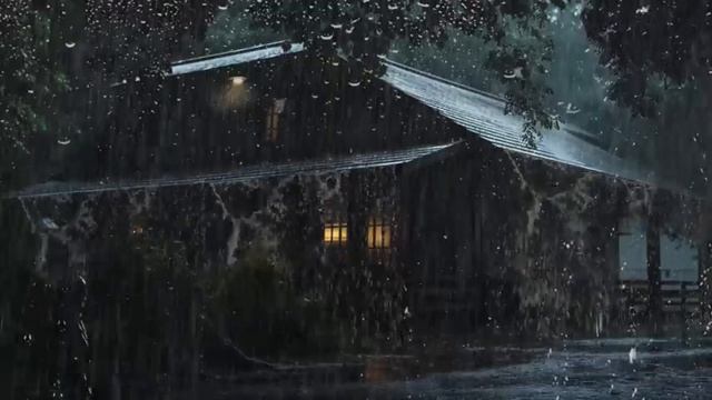Lluvia ULTRA RELAJANTE - Lluvia y truenos con viento para CALMAR TU MENTE y Dormir Profundamente