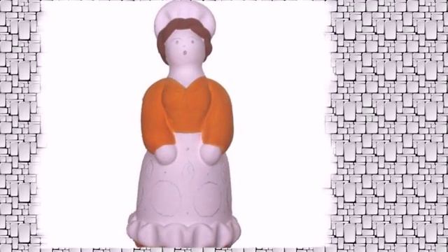 Coloring Clay Toys Дымковская роспись Russian Polka