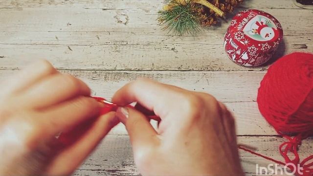 Новогодние игрушки/скандинавский гном/попетельный МК. #вязаниекрючком #вязаныеигрушки #вязаныйдекор