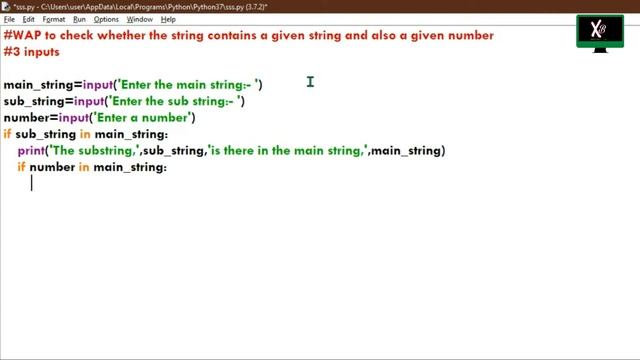 Nested if-else in Python with Membership Operators | Class 11 CS CBSE | #PythonClass11