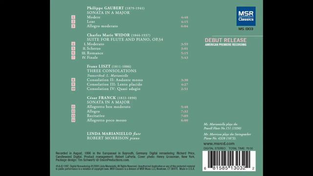 Cesar Franck, Sonata in A major (movement 4) смотреть онлайн