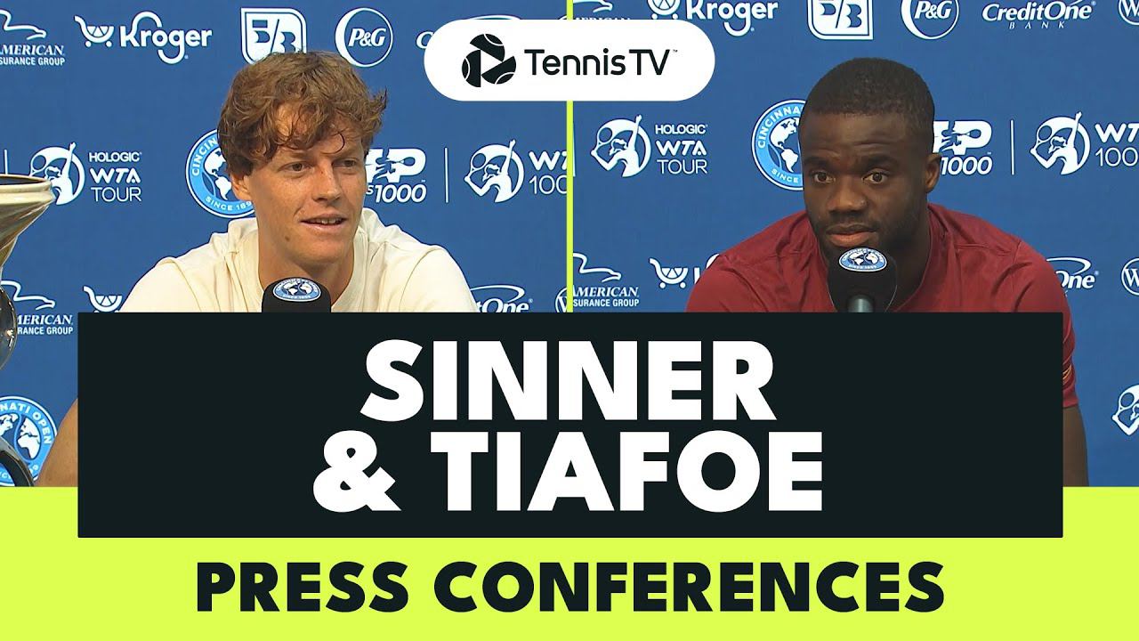 Jannik Sinner & Frances Tiafoe Reflect On Cincinnati 2024 Final ️