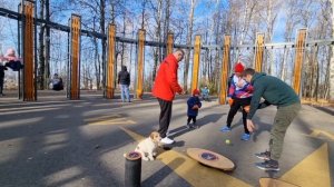 Ростислав Нагибин, 3,8 лет, тренировка в #АкадемияБаланса