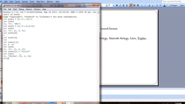 Python Programming classes for Beginners in Windows 7 - Basic List Operations смотреть онлайн