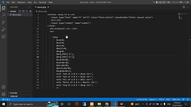 How To Php Use Localhost In Visual Code Studio