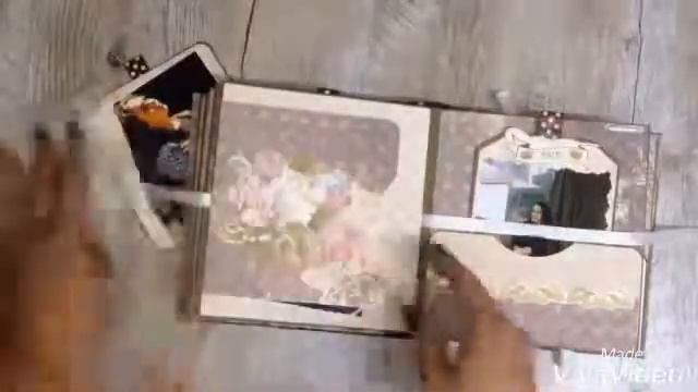 Скрапбукинг. Мини альбом. Обзор смотреть онлайн