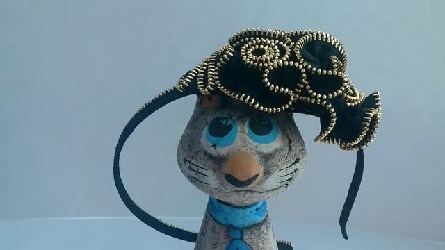 Ободок из молнии от Elena_Sushket и творческой мастерской " Я МОДНАЯ" смотреть онлайн