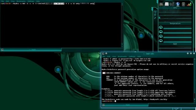 Crack email password with Hydra (Kali Linux) bruteforce (NO Password List)