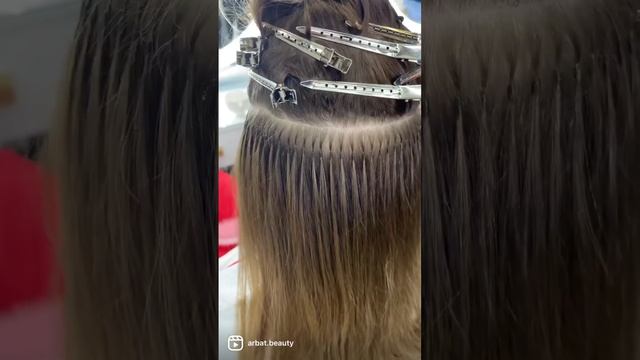 Inst:@arbat.beauty наращивание волос в Москве смотреть онлайн