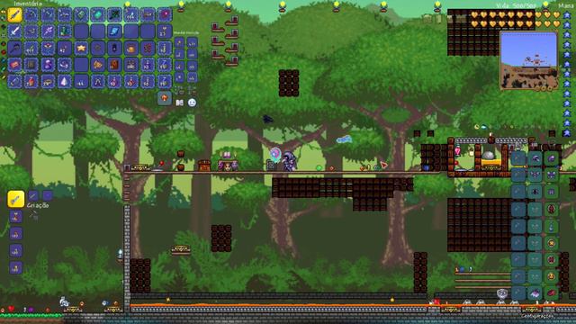 Terraria - Como fazer uma farm SUPER OP para farmar invasões (Frost Moon, Pumpkin Moon e outros) смотреть онлайн