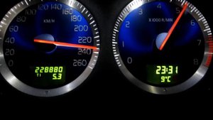 volvo S60R acceleration