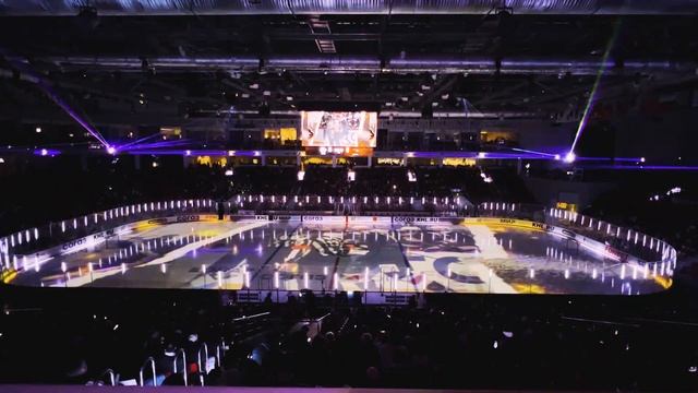 Предматчевое хоккейное шоу. 3D mapping. ХК "Трактор". Октябрь 2022.