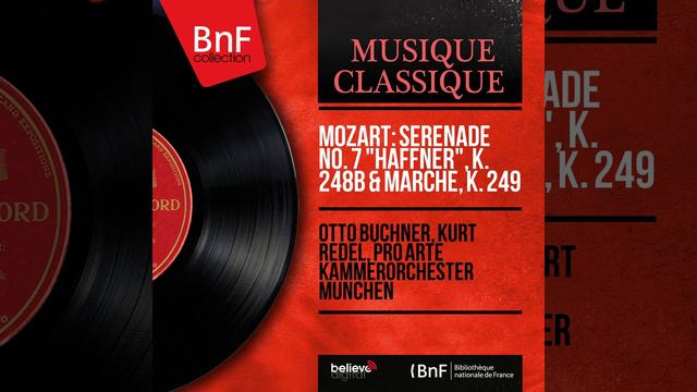 Sérénade No. 7 in D Major, K. 248b "Haffner": VII. Menuetto - Trio смотреть онлайн