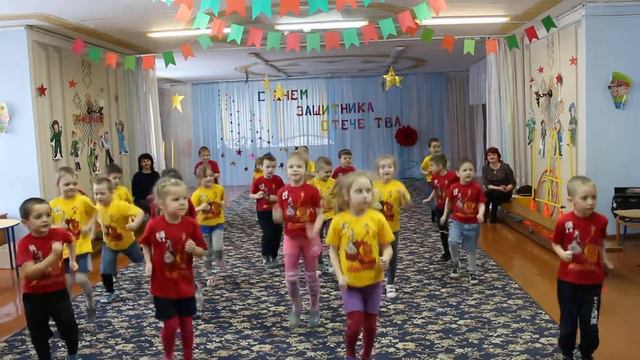 Танец для пап ГУО "Ясли-сад №1 г. Ганцевичи"2018 смотреть онлайн