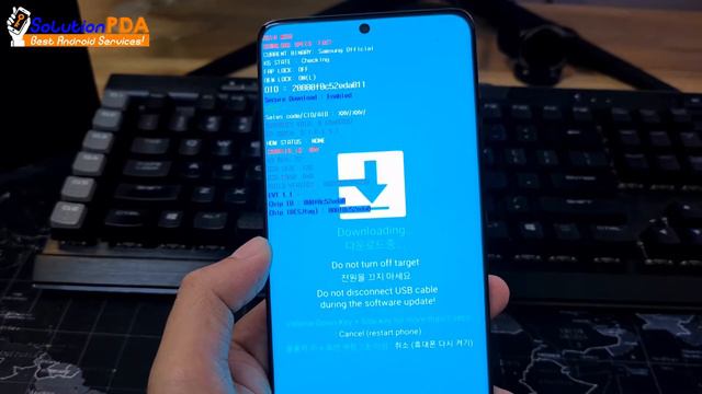 Put into Download Mode Samsung S21/S21+/S21 Ultra смотреть онлайн