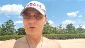 Евпатория 2023. Переменчивая погода в первый день лета.