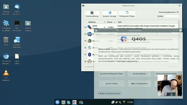 Linux Q4OS 5.2 Aquarius Trinity na 10 letnim słabym Laptopie Compaq CQ 57 z AMD E450 i RadeonHD 632 смотреть онлайн