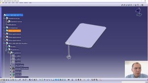 4.4.5 Проектирование в контексте, в CATIA V5 (Скелетоновая методология) #TopDownDesign #Skeleton