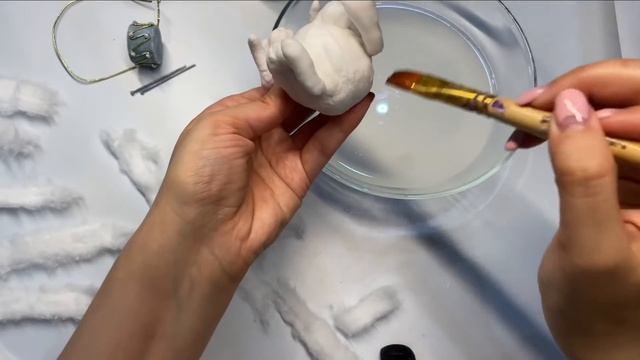 Мастер класс по ватной игрушке "Волшебный зайчик"