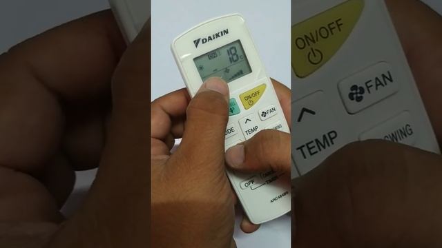 How can we turn off/on child lock on AC remote? #shorts #daikin #childlock