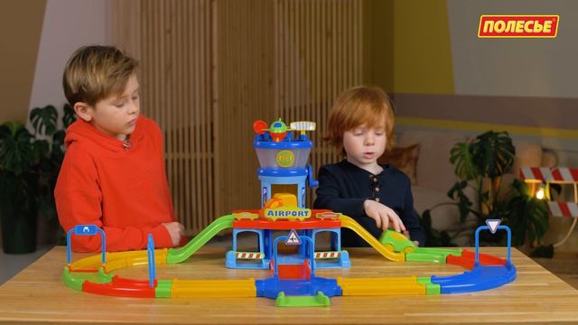 Распаковка. Аэропорт "Play City" с дорогой смотреть онлайн