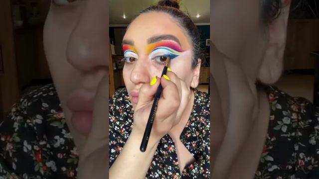 Гоар Аветисян макияж "Радуга" / Goar Avetisyan make up Rainbow смотреть онлайн