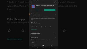 How To Unlock Secure/Global Table In Setedit App Need Permission Using Ladb No Root
