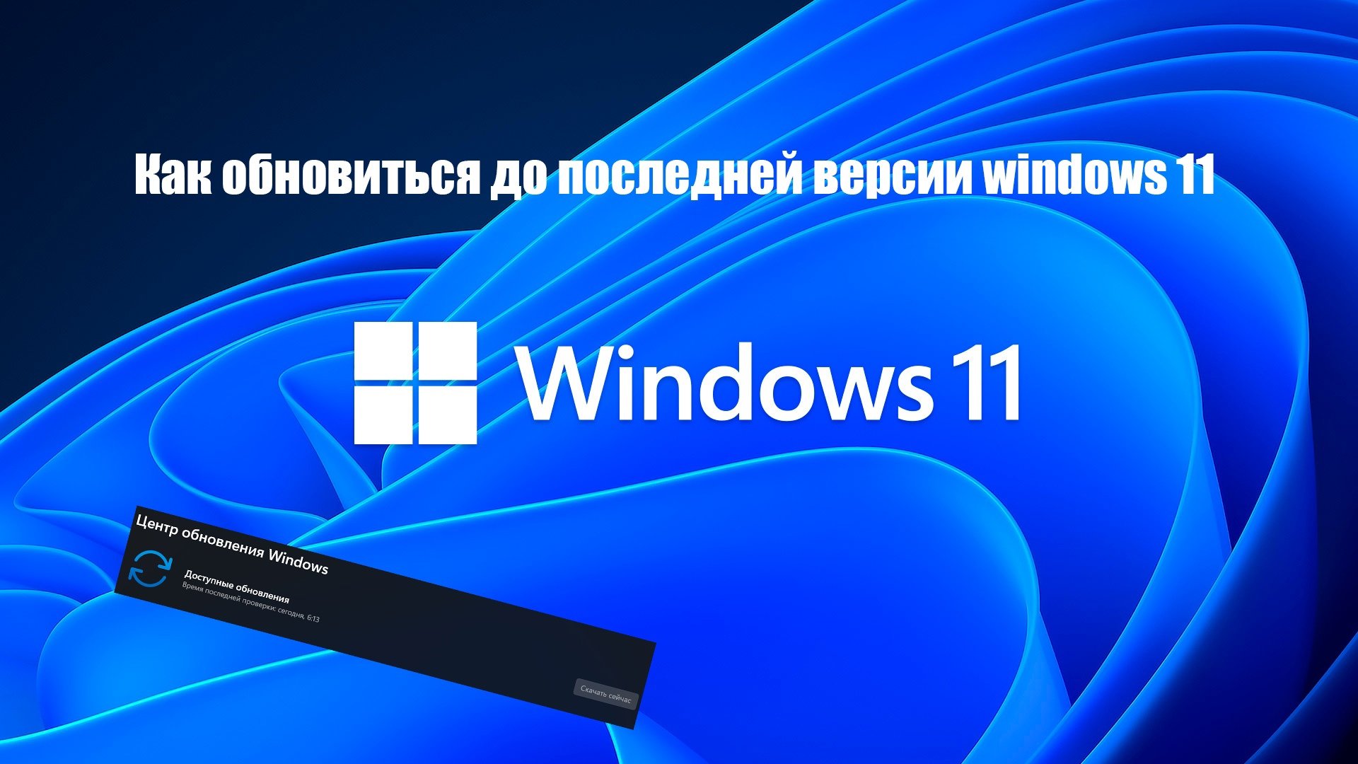 Как обновиться до последней версии Windows 11