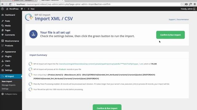WordPress Affiliate Datafeed Import Tutorial - Building Stores with WooCommerce & WP All Import смотреть онлайн