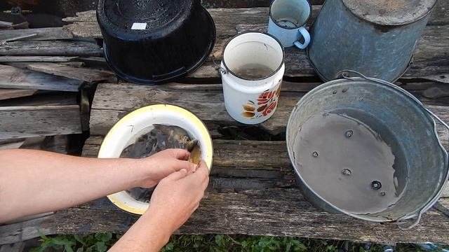 Ловля карася на морду на хитром озере.