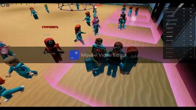 игра в кальмара (Roblox красный свет зеленый свет) смотреть онлайн