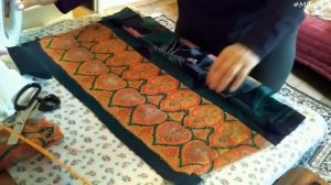 Шью Жилет#2 из платков Ч.1 ♥ Сэконд Хенд переделки ♥ Mila Bali