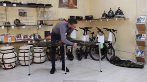 Утепленная раскладушка медведь 180х65х40