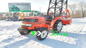 Трактор KUBOTA GT-3 20 л.с. с реверсом гидроусилителем руля и гидронаклоном фрезы прогрессавто блг