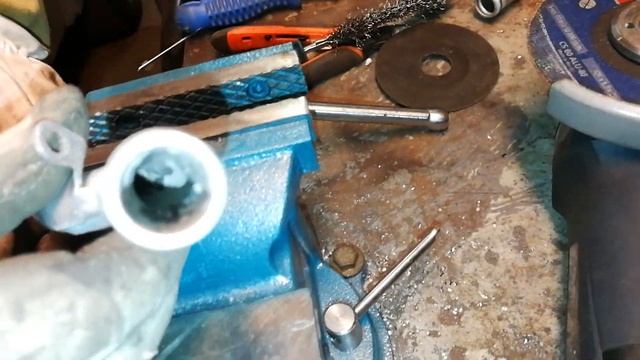 Учусь восстанавливать алюминиевые трубки, TIG сваркой. смотреть онлайн