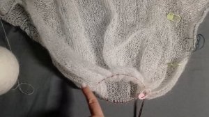 ПРО паутинку и скорость вязания. Паутинка быстро спицами