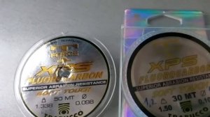 Леска Trabucco XPS Fluorocarbon оригинал и подделка
