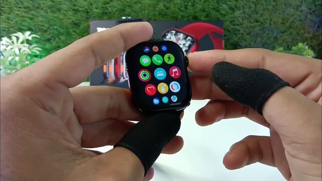 Apple Watch series 9 with GPS//dynamic island in smartwatch//z81 pro max smart watch unboxing смотреть онлайн