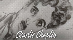 РИСУЮ портрет Чарли Чаплин КАРАНДАШОМ | Charlie Chaplin