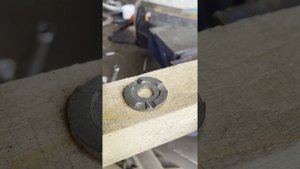 Ремонт внутренней шайбы с проточками для стопора УШМ Metabo