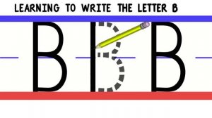 Write the Letter B