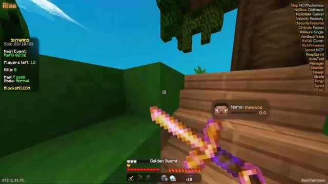 RISE 6.21 BEST BLOCKSMC CONFIG, SNAP SCAFFOLD, FASTHOP, CRITICALS смотреть онлайн