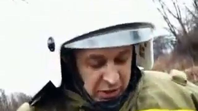Действия при возгорании одежды