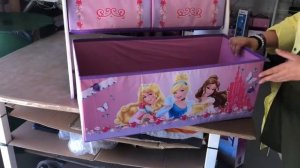 Características organizador de juguetes de princesas Disney - DELTA CHILDREN  TB84480PS