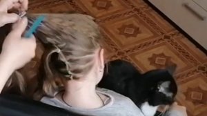 Прическа для девочки.