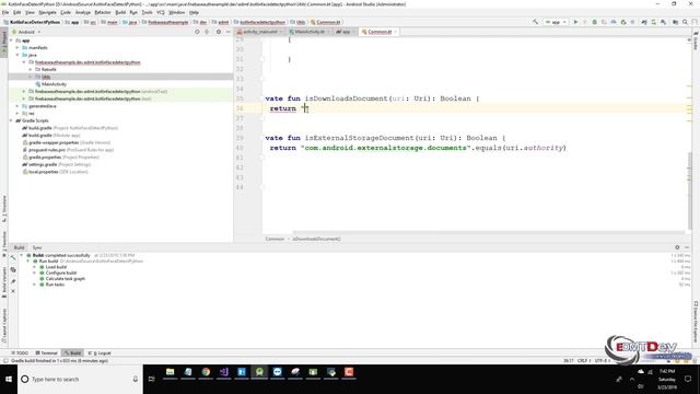Kotlin Android Tutorial - Face Detect with Python and OpenCV