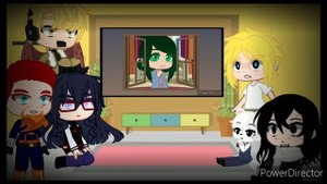 Some Pro Heroes react to Arcade {GCRV} A little requested {Part 1/3} Hero? Deku/AFO Dad AU