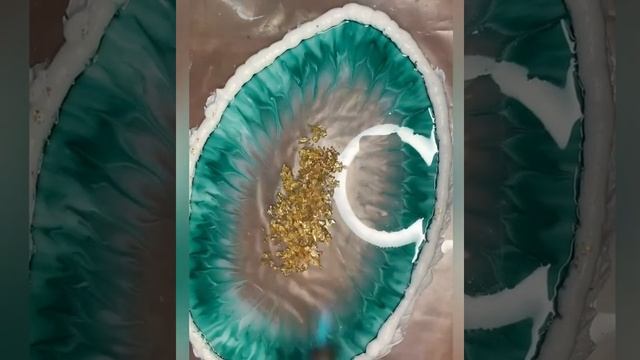 как создать красивый поднос из эпоксидной смолы смотреть онлайн