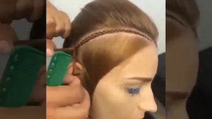 Как заплести маленькие косички