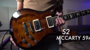 PRS SE McCarty 594 - Did It Ruin The S2?! REVIEW & DEMO